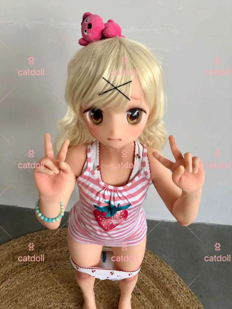 CATDOLL 102 cm B04 TPE-Sexdoll mit Anime-Kopf
